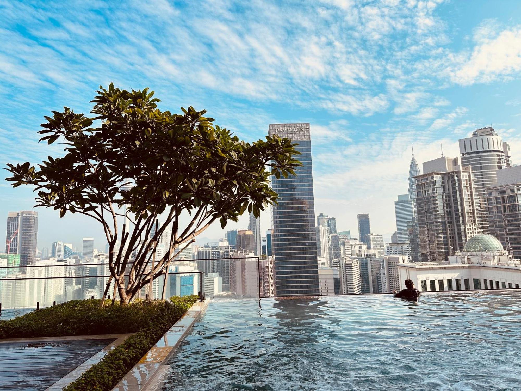 Axon Infinity Pool Kl Apartment Kuala Lumpur Bagian luar foto